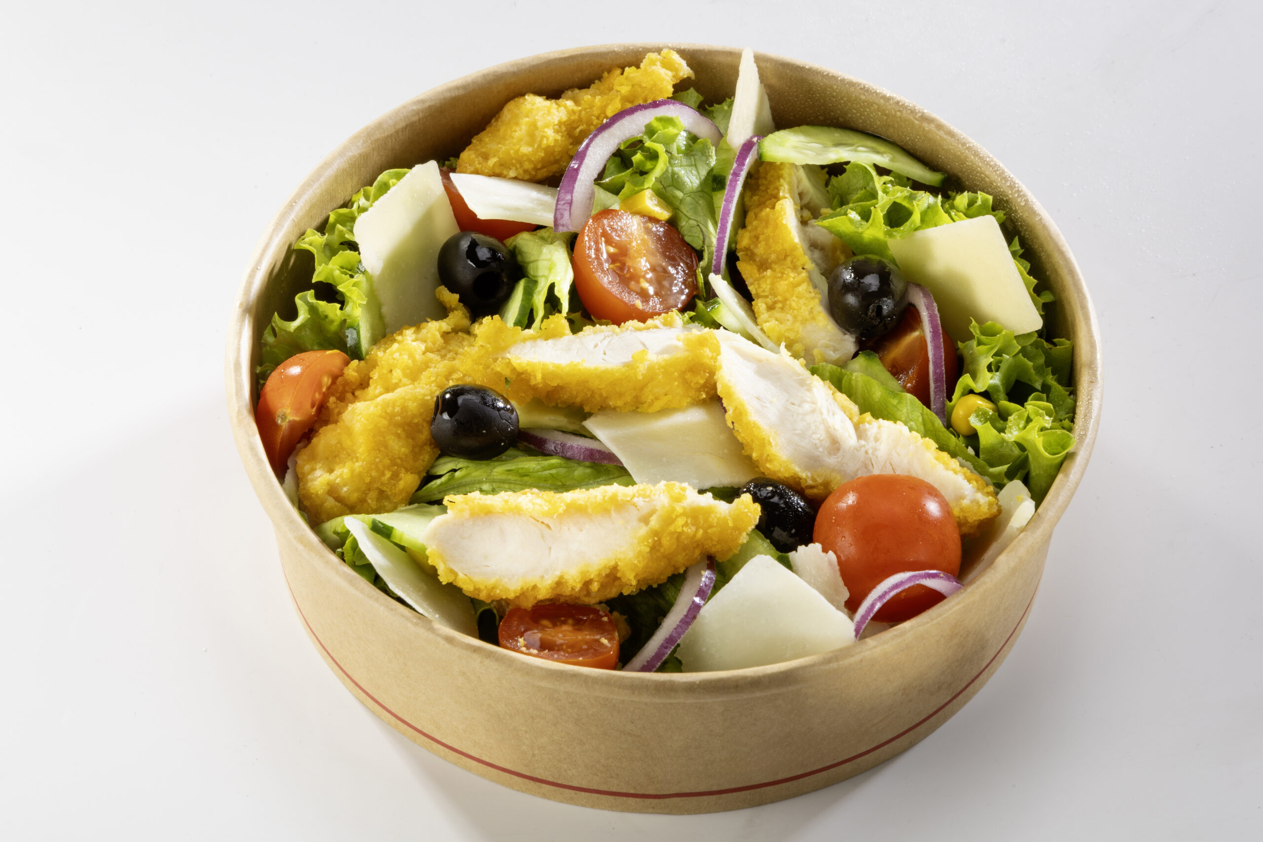 salade poulet croustillant Menu BISTROT